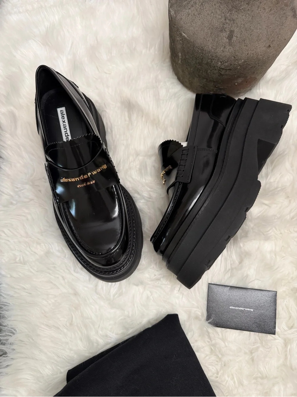 ALEXANDER WANG CARTER PLATFORM  LOAFER